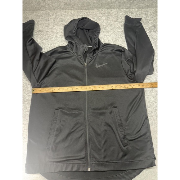 Nike Basketball Dri-FIT Full Zip‎ Hoodie Jacket Mens XL Reflective Sweatshirt - Picture 6 of 8